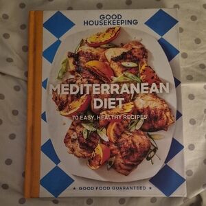 Good Housekeeping Mediterranean Diet Cookbook - Blue and White